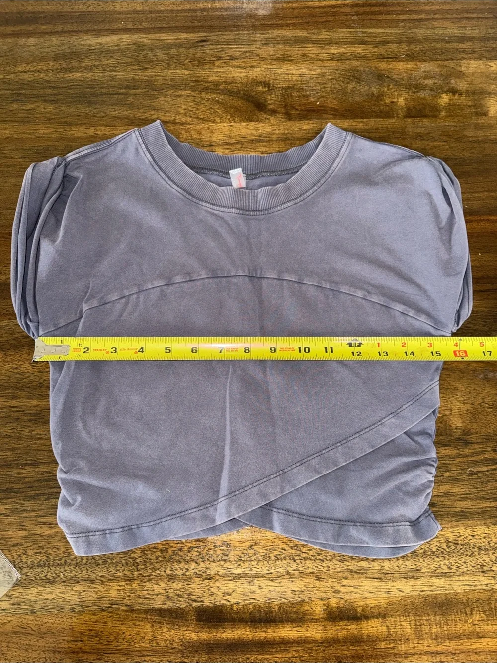 Free People FP Movement Hot shot crossover Charcoal Muscle Top